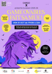 Le Cargo X fait sa MUE – Soirée féministe et inclusive, le 31 octobre 2025 à Saint-Gilles